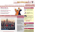 Desktop Screenshot of danceway.com