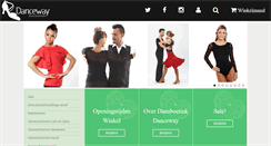 Desktop Screenshot of danceway.nl